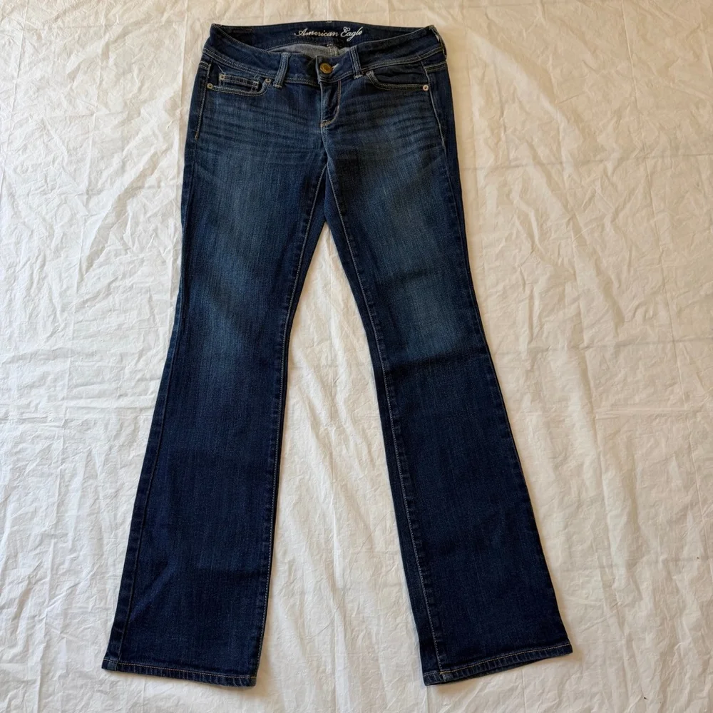 Vintage American Eagle Slim Bootcut Womens Jeans Size 4R - Picture 3 of 8